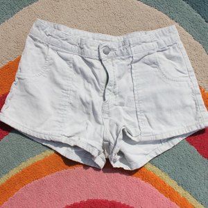 Baby Blue Billabong Corduroy Shorts
